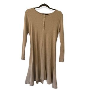 Max Jeans Shirtdress Medium Brown-beige